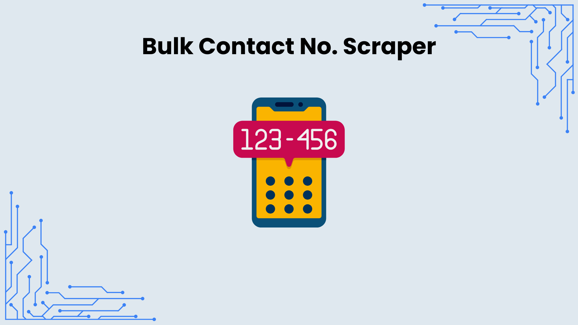 Phone Number Scraper Result